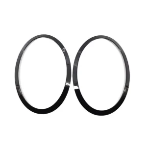 Headlight Bezel Trim Cover for Mini F55 F56 F57 Tail Light Frame Black 51712285495 51137449209 Front Bumper Light Ring Strip