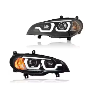 Headlight Upgrade with H1 Signal Light for BMW X5 E70 Headlights Cars Halogen & Xenon Headlights