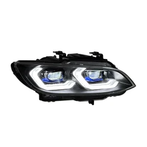 Headlight for BMW 3 Series E92 E93 Upgrade Front Lights Yellow White Headlamp Plug and Play