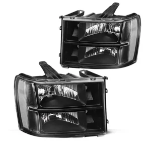 Headlight for GMC Sierra 1500 2500HD 3500HD Headlamp 25799194 GM2503283 Halogen & Xenon Headlight