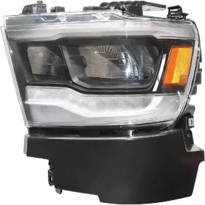 Headlights Assembly for Dodge Ram 1500 Chrome Headlight