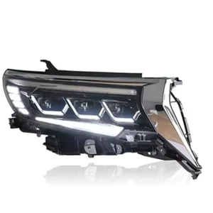 Headlights Assembly for Toyota Prado LC150 Full LED Head Lamps Sequential Turn Signal