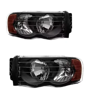 Headlights for Dodge RAM 1500 2500 3500 Headlights Assembly 55077121AE 55077120AE