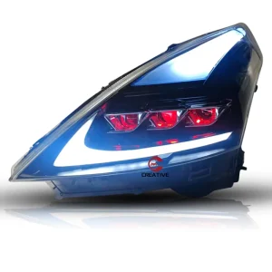 Headlights for Nissan Teana Tuning Lamp with Angel Bi-xenon Project Lens Daytime Running Light
