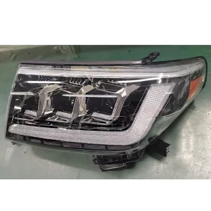 Headlights for TOYOTA Land Cruiser LC200 3 Lens LED Headlights