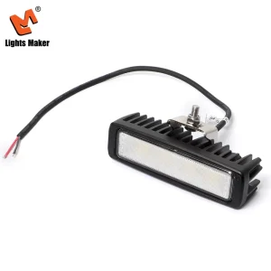 Heavy Duty 6.0 Inch LED Flood Light with IP67 IP69K Stainless Bracket 48W OSRAM for Commercial Truck Bus LML 6481W