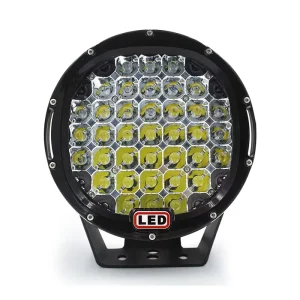 Heavy Duty Auto Lighting Super Bright 9inch Round 111W Waterproof 12V 24V Driving Car LED Work Light for Off Road Car Truck