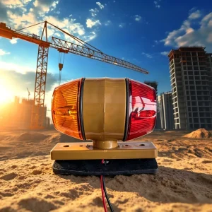 Heavy Duty Crane Truck Arm Light Construction Vehicle Signal Lamp Engineering Car Warning Light 24V 42W