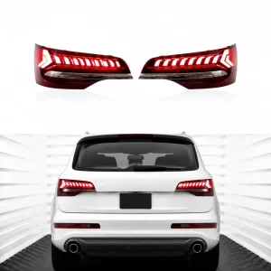 Heavy Duty Dustproof LED Tail Light for Audi Q7 4L Plug and Play 12V Stop Tail Turn Reverse Lamp
