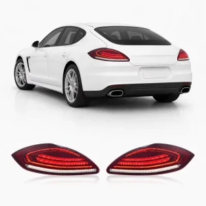 Heavy Duty LED Stop Tail Turn Light Plug and Play for Porsche Panamera 970 970.1 12V Reverse Backup Lamp with Socket