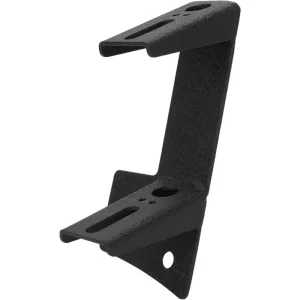 Heavy Duty Textured Black Stainless Steel Stamping Light Mounting Bracket Corrosion Resistant Off Road Truck Accessory