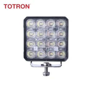 Heavy Duty Waterproof Square Off Road LED Work Light 12V 24V for Tractor Car 4×4
