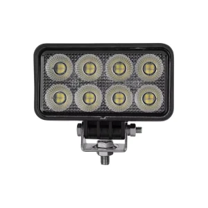 Heavy Duty Work Light 12V 24V 4 Inch 32W 2880LM Cool White Flood Beam Stainless Steel Hardware LED Work Light for Construction