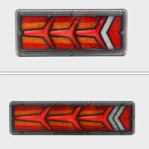 Hebei Manufacturers Custom Lambo Gini 002 Series LED Tail Lights Cargo Car Taillights with Car LED Color Rear Lights