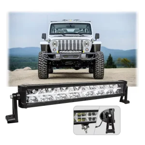 High Beam LED Light Bar with Yellow Red Blue Parking Light 80 160 240 320 400W