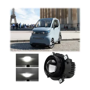 High Bright 3.5″ Round LED Headlight Compatible With Mini Electric L6/L7 Vehicle 90mm Led Headlamp
