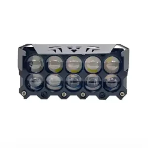 High Brightness 10 Lens Super Bright Led Driving Light Truck Auxiliary Headlights Led Auxiliary Driving Light Led Lights for Car