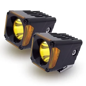 High Brightness 20W LED Driving Lamp for Off Road 9 36V DC White Yellow Spot Beam Work Light