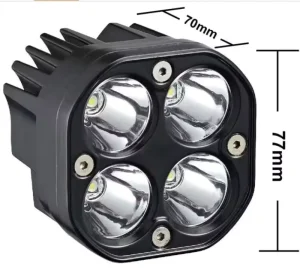 High Brightness 3 Inch 40W LED Square Spot Light for Auto Exterior Offroad Work Lighting