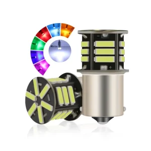 High Brightness 5W LED Turn Signal Light for Cars 1156 1157 T20 7020 21SMD Reverse Brake Light