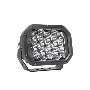 High Brightness 7 Inch Rectangular P8 Chip IP68 DRL Day Time Running Lights Offroad Auxiliary Lamp LED Driving Light