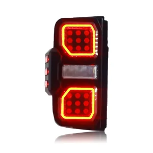 High Brightness Accessory Red Color LED Tail Rear Lamp Lights Assembly 12V Replacement for Ford Bronco Off road