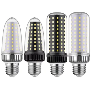 High Brightness Aluminum LED Corn Bulb E27 15W 40W No Flicker AC85 265V 30000Hrs CE 2 Year Warranty 2700K RoHS