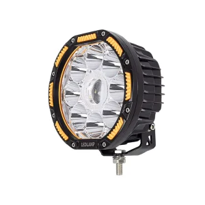 High Brightness Black 50W Road LED Work Driving Light Front Bumper Spotlight Car SUV ATV UTV Truck DC 12 36V Motorcycle