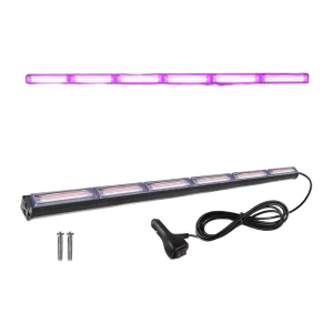 High Brightness COB LED Strobe Light Bar Car Warning Emergency Flashing Lights for Trucks and Offroad Vehicles