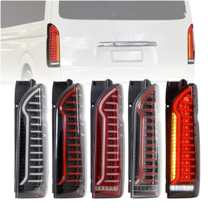 LED Tail Light for Hiace Taillight LED Rear Tail Lamp DRL Brake Reverse Turn Light