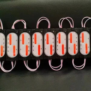 High Brightness Red and Blue Flashing LED Decoration 12V 24V Low Voltage Auto Exterior Lighting Warning Flashing Lights