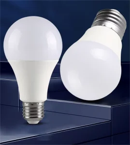 High Brightness White LED Smart Bulb E27 B22 Bayonet Type Aluminum Encased Plastic Constant Current Wide Voltage Energy Saving