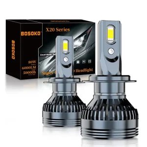 High Low Beam Car Headlight LED H1 H4 H7 H11 H13 H27 Focos LED Para Autos