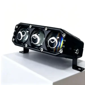 High Low Beam LED Headlight White Yellow Fog Lamp for Offroad ATV Motorbike Light Motorcycle Lighting Systems
