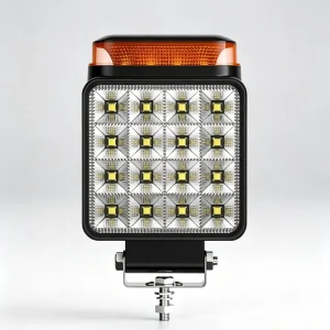 High Lumen LED Forklift Warning Light Elliptical Off Road Work Lamp Multi Function Modes with Strobe Flash