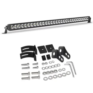 High Lumens LED Light Bars Off Road LED Lights 6D Car LED Bar Light Single Row Barras LED for Truck 30inch LED Bar Lights
