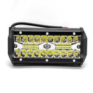120W LED Outdoor Spotlight for Pickup Trucks SUV 12-24V Auxiliary Light Work Light for Trucks Excavators Construction Vehicles