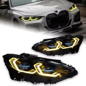 High Performance G22 G23 LED Headlamp for BMW 430i M440i Replacement Front Light with Integrated Daytime Running Light DRL