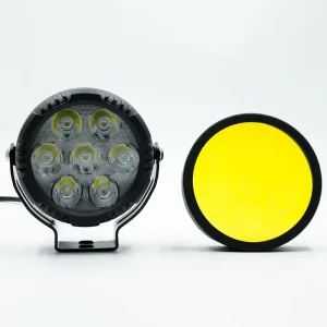 High Power 100W LED Headlight Fog Light High Lumen Spot Work Light for Offroad UTV 10-80V Exterior Lighting Auto