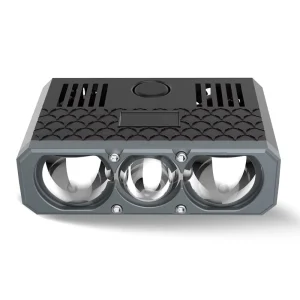 High Power 210W Projector LED Grille Lights 3 Lens LED Driving Spotlight Auxiliary Light for Car Motorcycle Truck SUV
