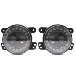 High Power 28w Dual Color DRL 2Eyes Headlights H11 LED Fog Lamp for Car