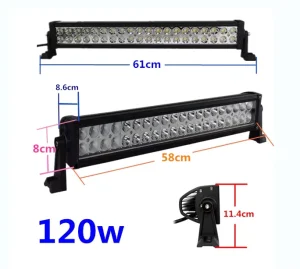 High Power 360W 52 inch LED Bar Curve E Marked 50 inch 32 42 22 Inch Combo Dual Row Offroad 4X4 Light Bar Truck 24V