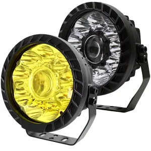 High Power 5 Inch 7 Inch 9 Inch Round LED Spotlight for Off Road Vehicle Front Bumper Auto Exterior Work Light Car Laser Fog Lamp