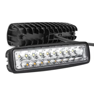High Power 54W Double Row Mini Offroad LED Light Bar 6063 Aviation Aluminum 9-32V 3030 Chip 6500K Spot Beam for Truck Car