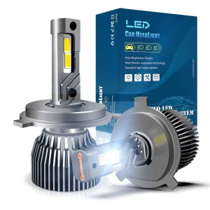 High Power 65W LED Headlights for Cars Double Copper Tube Super Bright H4 Laser H11 Fog Lamp Model X5 HB4 HB3 Chip
