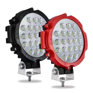 High Power 7inch 51W 63W LED Work Light Bar Spot Flood Driving Light for Off Road UTE 12V 24V 4×4 4WD Boat SUV Truck