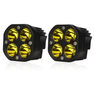 High Power 8000LM Super Bright Round LED Driving Light DRL Truck 4WD Offroad Spotlight Car LED Work Light 24V 12V 40W Light