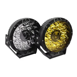 High Power 9 Inch Car LED Spot Light Round Truck 4X4 Offroad Driving Spotlights Super Brightness LED Driving Auxiliary Lights