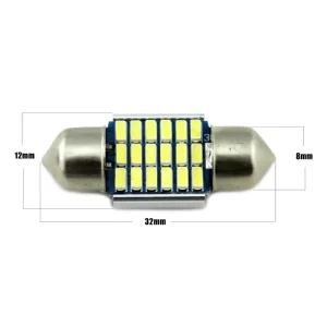 High Power Canbus Festoon 31mm 36mm 39mm 41 mm 42mm Led License Plate Light for Car C5w Led Bulbs for License Plate Lights