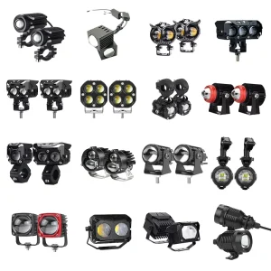 High Power Efficiency Factory Direct Sale Motor Lighting System Motorcycle Auxiliary Light
